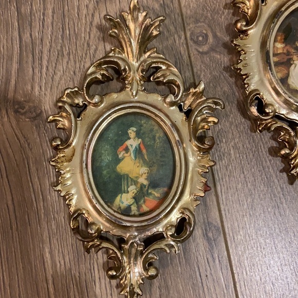 Renaissance vintage mini guilded frames - Picture 2 of 3